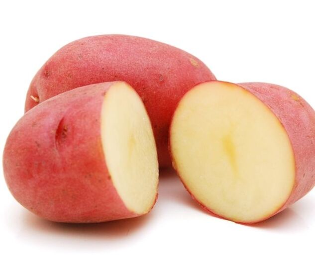 Red potatoes are a folk remedy to treat papillomas on the labia